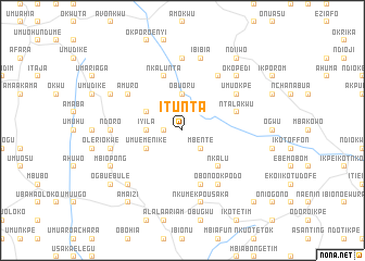 map of Itunta