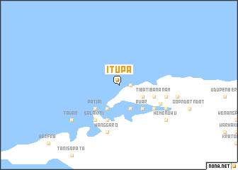 map of Itupa