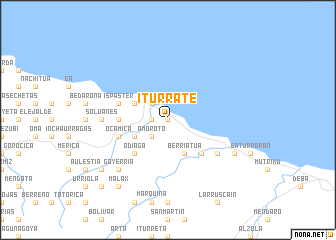 map of Iturrate