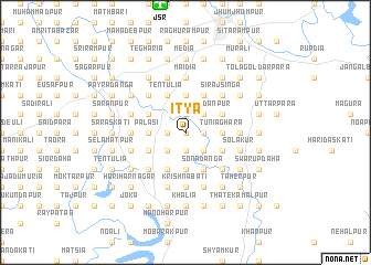 map of Itya