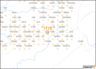 map of Ityo