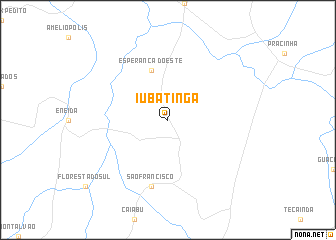 map of Iubatinga