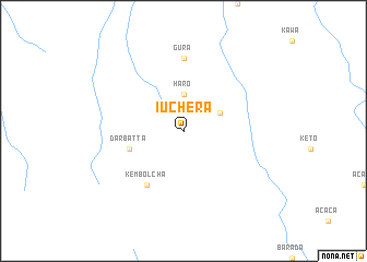 map of Iuchera