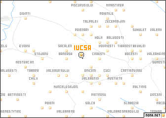 map of Iucşa