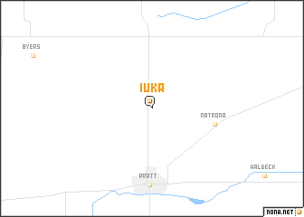 map of Iuka