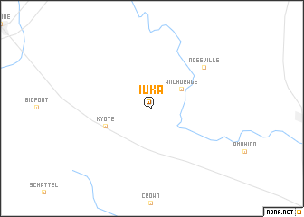 map of Iuka