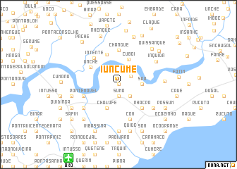 map of Iuncume