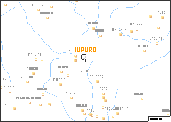 map of Iupuro