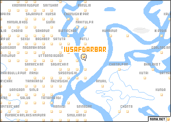 map of Iusaf Darbār