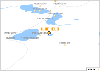 map of Ivachëvo