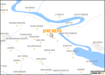 map of Ivachevo