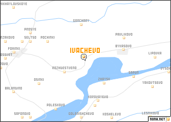 map of Ivachëvo