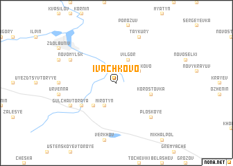 map of Ivachkovo