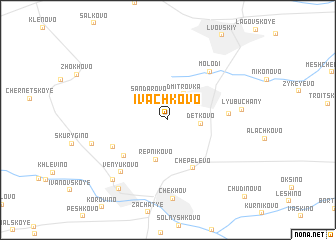 map of Ivachkovo