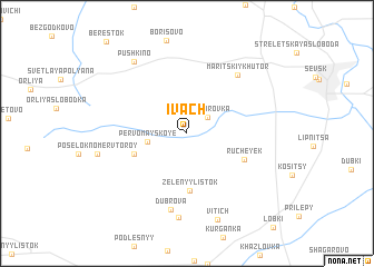 map of Ivach\