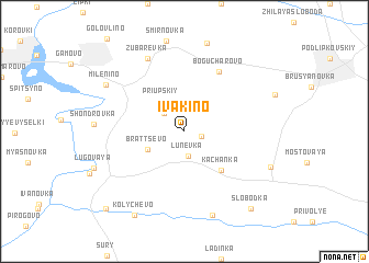 map of Ivakino