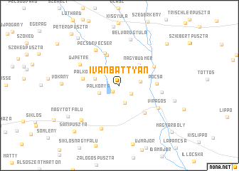 map of Ivánbattyán