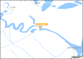 map of Ivancea