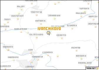 map of Ivanchikovo