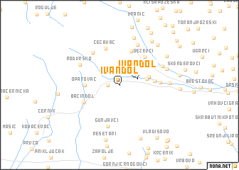 map of Ivan-Dol