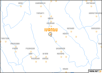 map of Ivandu