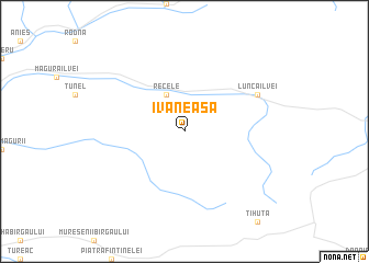map of Ivăneasa