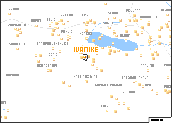 map of Ivanike