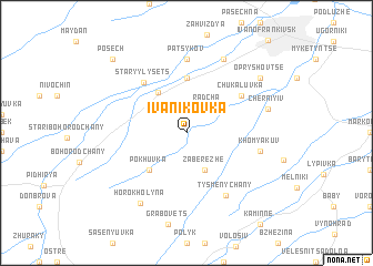 map of Ivanikovka