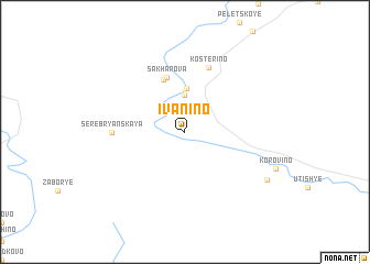 map of Ivanino