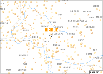 map of Ivanje