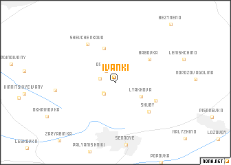 map of Ivanki