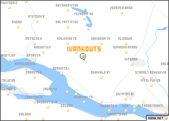 map of Ivankouts