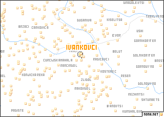 map of Ivankovci