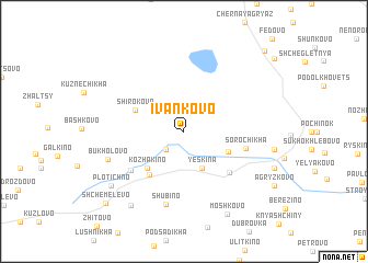 map of Ivankovo