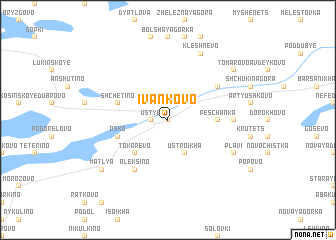 map of Ivan\