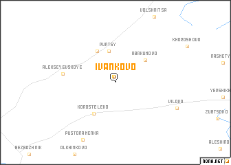 map of Ivan\