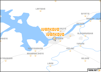 map of Ivan\