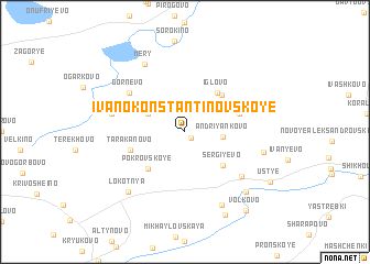 map of Ivano-Konstantinovskoye