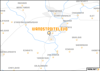map of Ivano-Stroitelevo