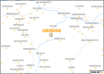 map of Ivanovka