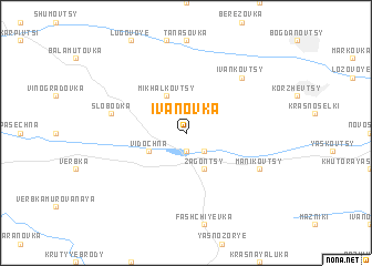 map of Ivanovka