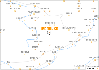 map of Ivanovka