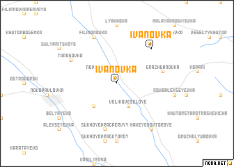 map of Ivanovka