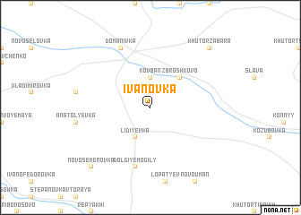 map of Ivanovka