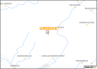 map of Ivanovka