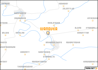 map of Ivanovka