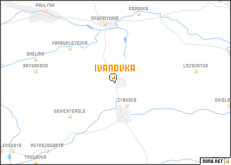 map of Ivanovka