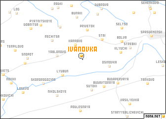 map of Ivanovka