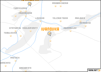 map of Ivanovka