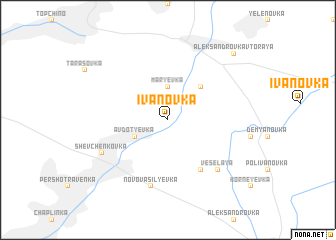 map of Ivanovka